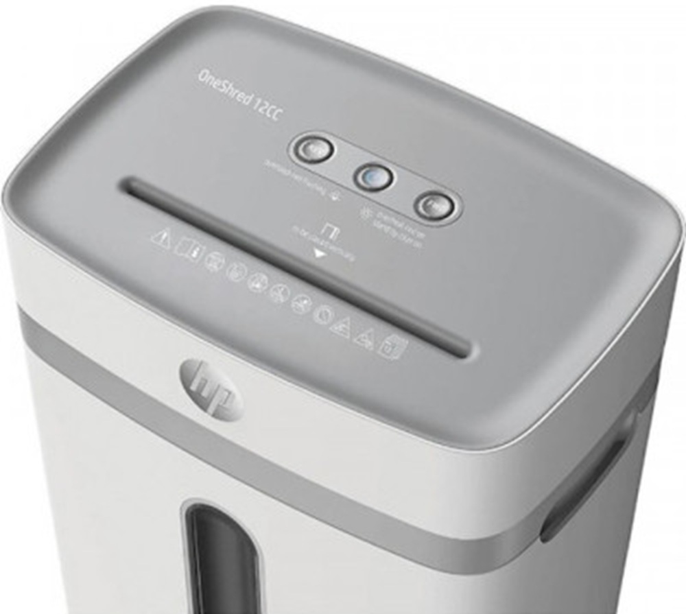 Шредер HP OneShred 12C 23л (2802_HP) фото2