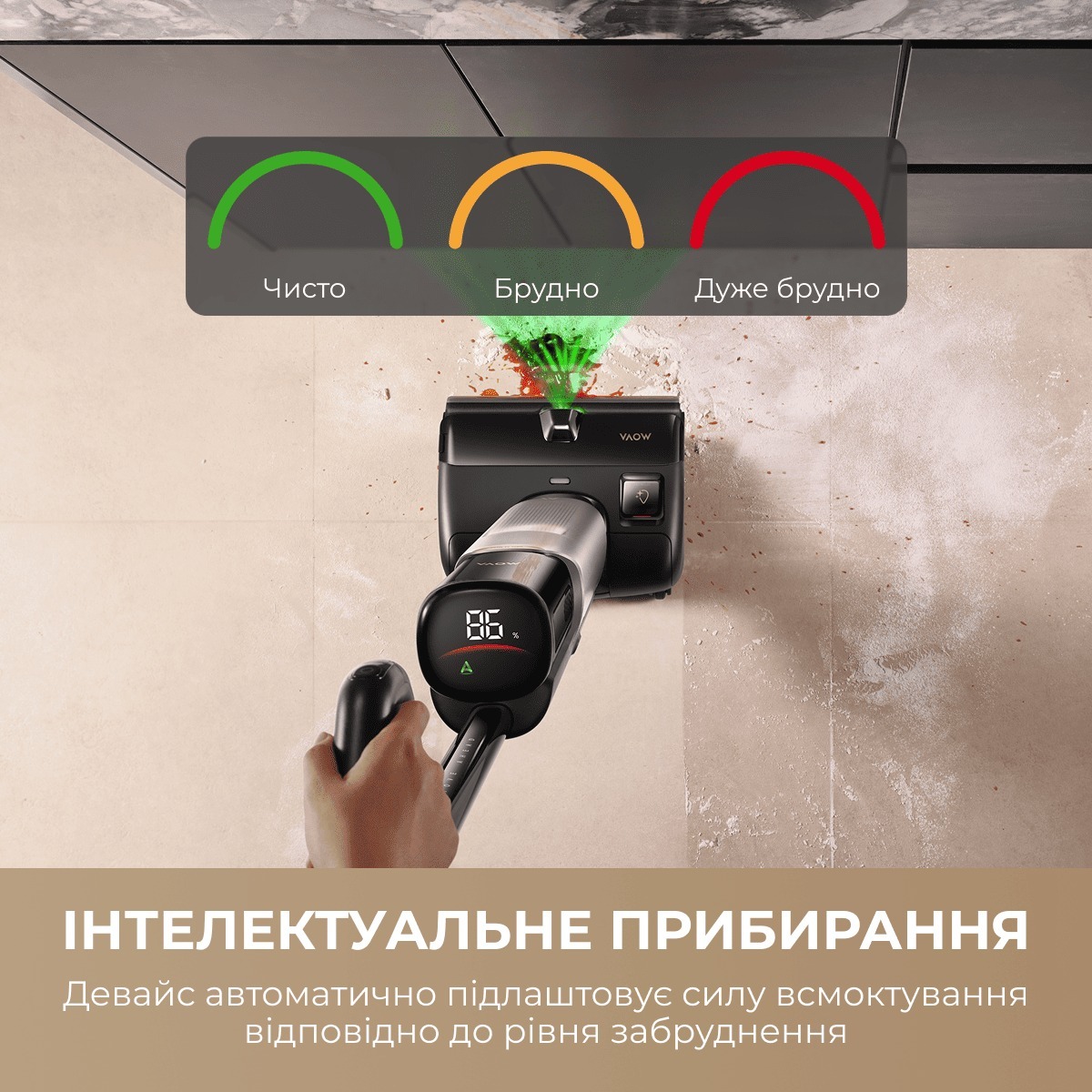 Аккумуляторный моющий пылесос Wet&amp;Dry Vacuum Cleaner Mova X4 Mix (HMV17A) фото