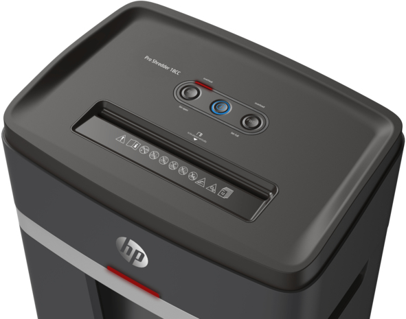 Шредер HP Pro Shredder 18CC 25л (2813_HP) фото