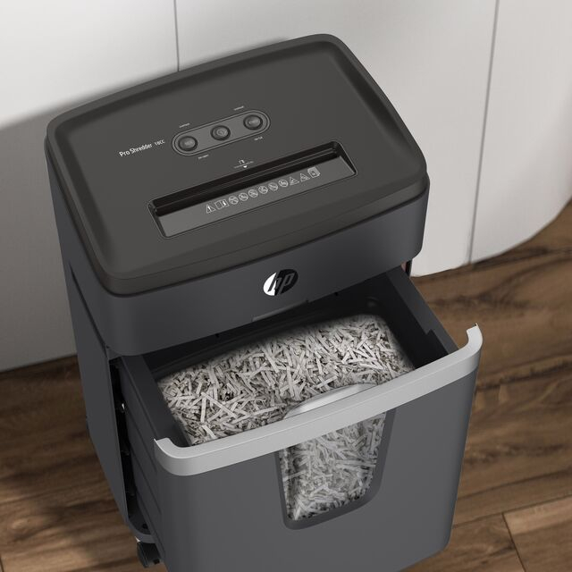 Шредер HP Pro Shredder 18CC 25л (2813_HP) фото