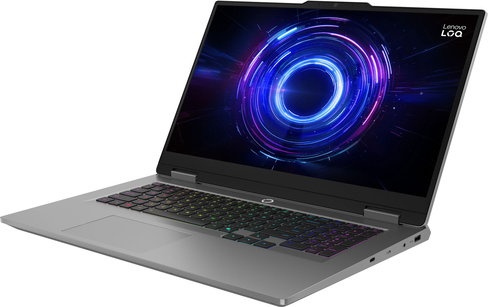 Ноутбук LENOVO LOQ 17IRX10 Luna Grey (83JH00GPRA) фото3