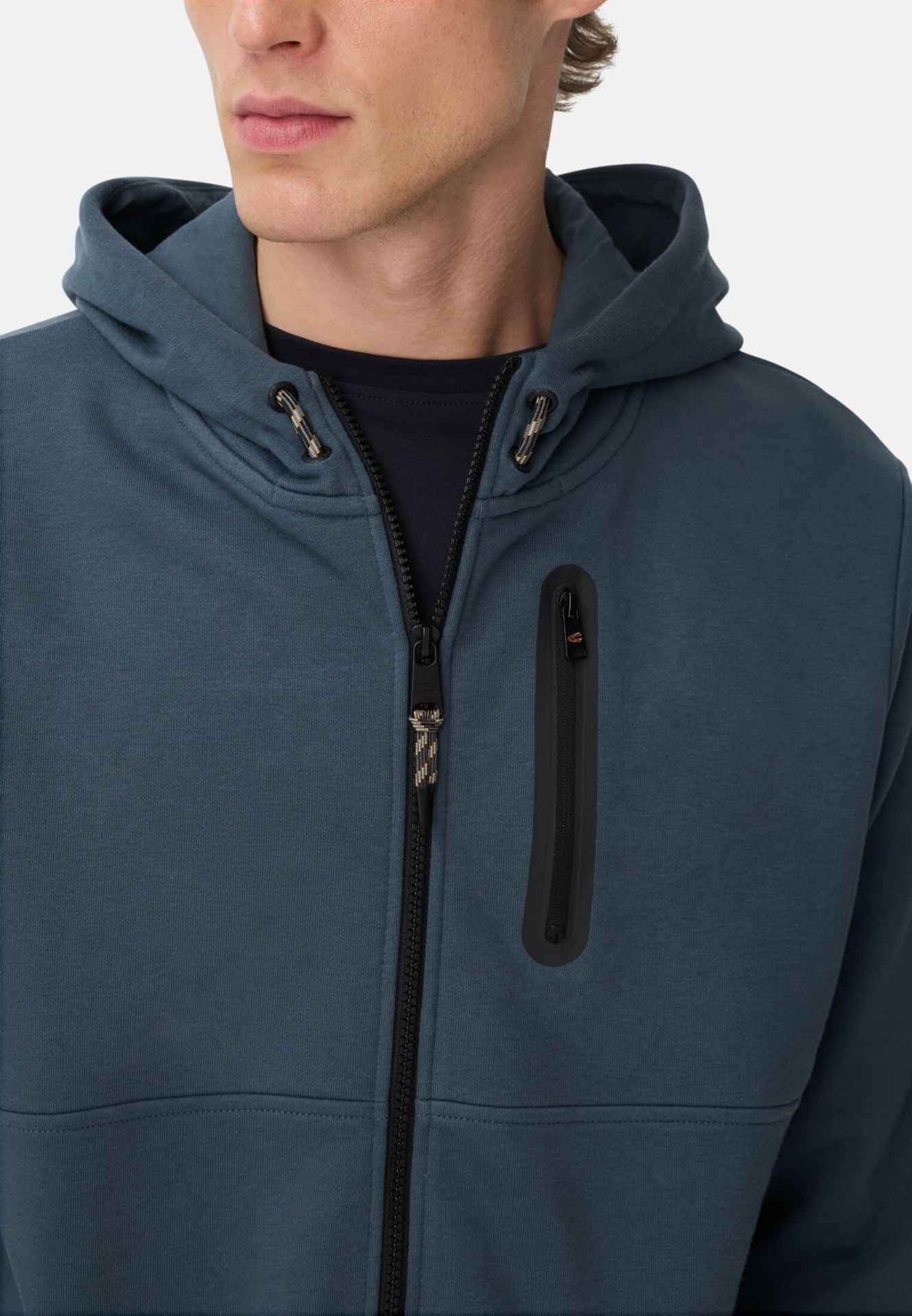Толстовка чоловіча Camel Active Sweatjacket 409406-6W52-47 M синя фото5