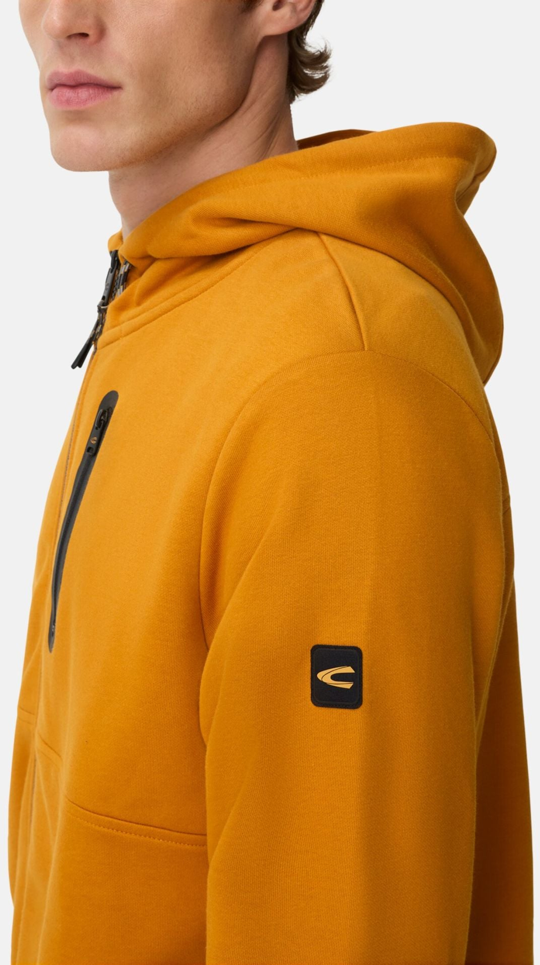Толстовка чоловіча Camel Active Sweatjacket 409406-6W52-67 XL помаранчева фото5