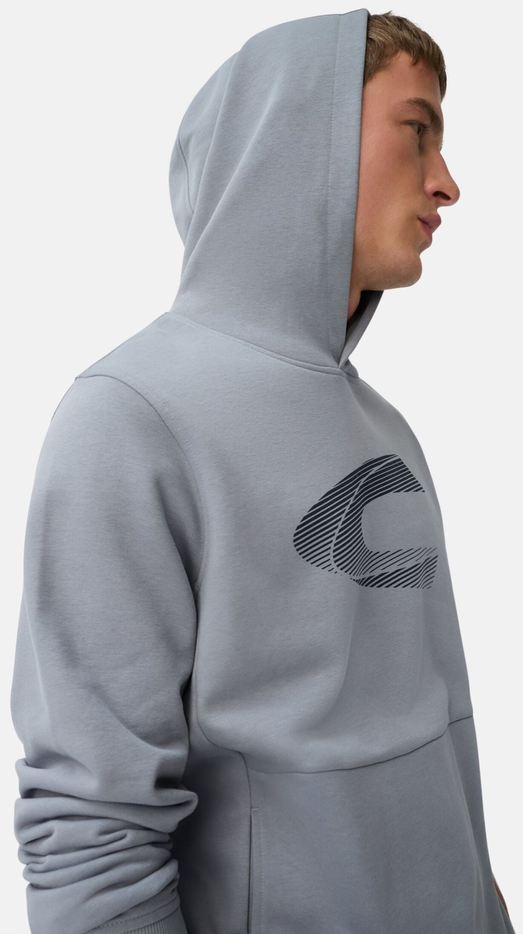 Худи чоловіче Camel Active Sweatshirt 409460-6W49-43 L сіре фото5