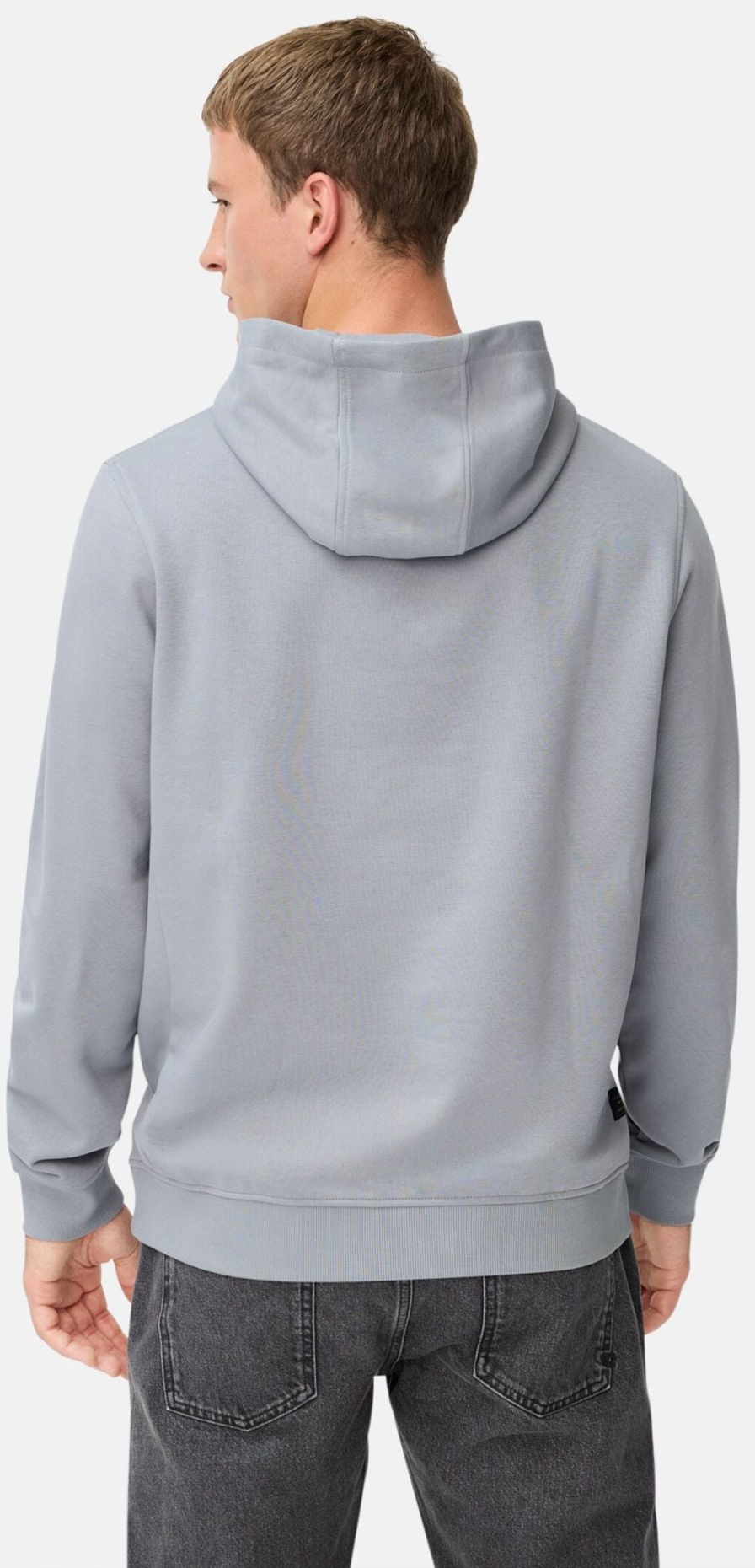 Худи чоловіче Camel Active Sweatshirt 409460-6W49-43 L сіре фото2
