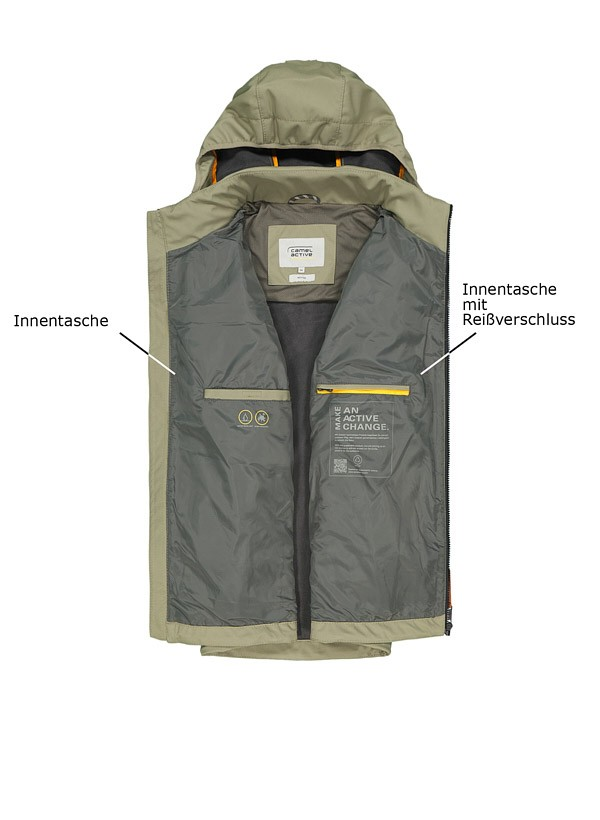 Шел мужской Camel Active Softshell Nos 430120-9N61-31 56 бежевый фото3