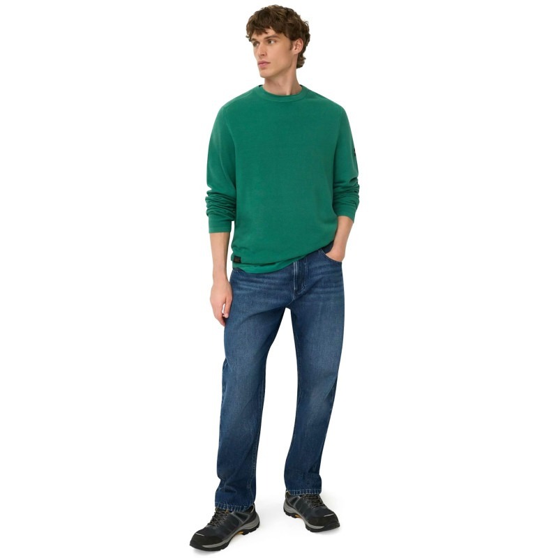 Светр чоловічий Camel Active Pullover 409500-6K00-38 L зелений фото