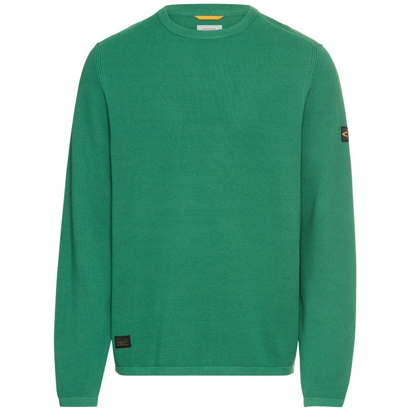 Светр чоловічий Camel Active Pullover 409500-6K00-38 L зелений фото