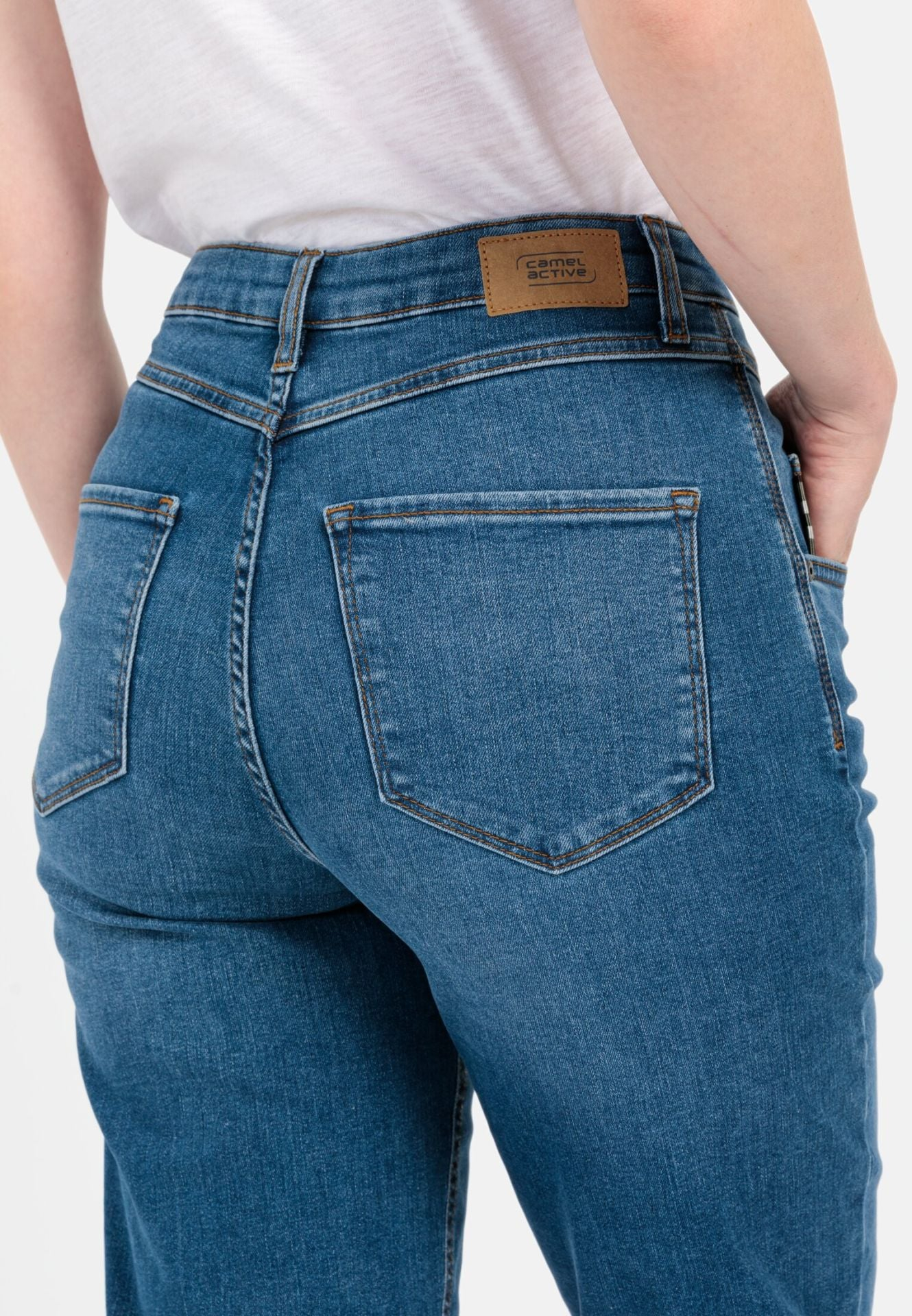 Джинси жіночі Camel Active Denim Trouser 388605-9D96-42 28-32 сині фото5