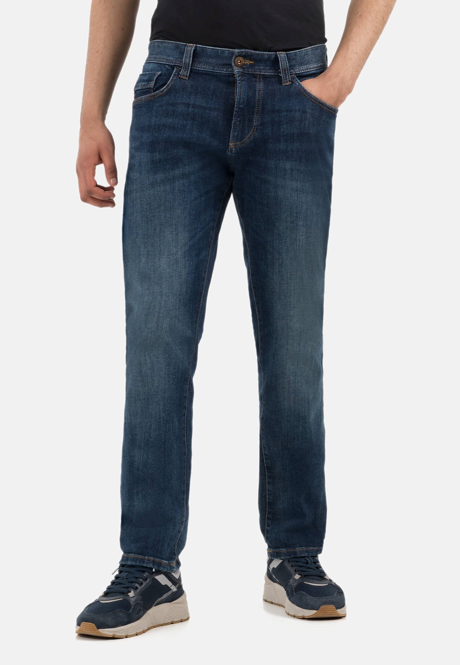 Джинси чоловічі Camel Active 5-Pkt Regular Fit 488445-9Z55-42 38-32 сині фото2