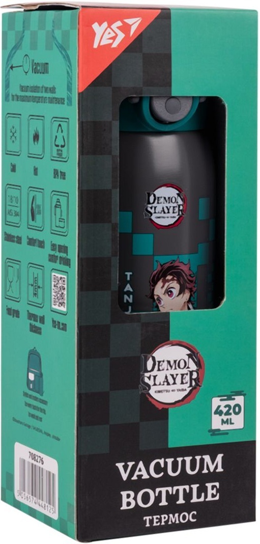 Термос Yes Demon Slayer 420 мл (708276) фото