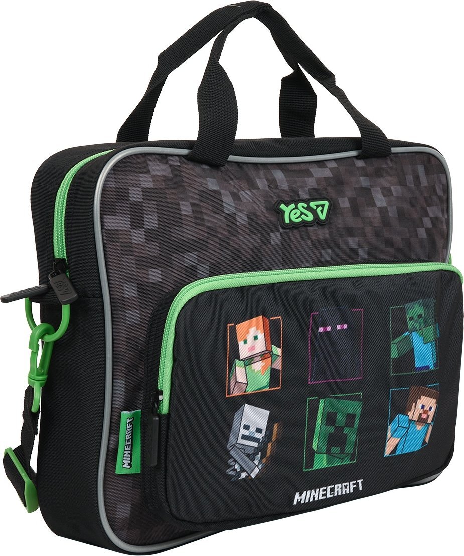 Сумка школьная А4 формат Yes Minecraft Adventure В-1 (550423) фото