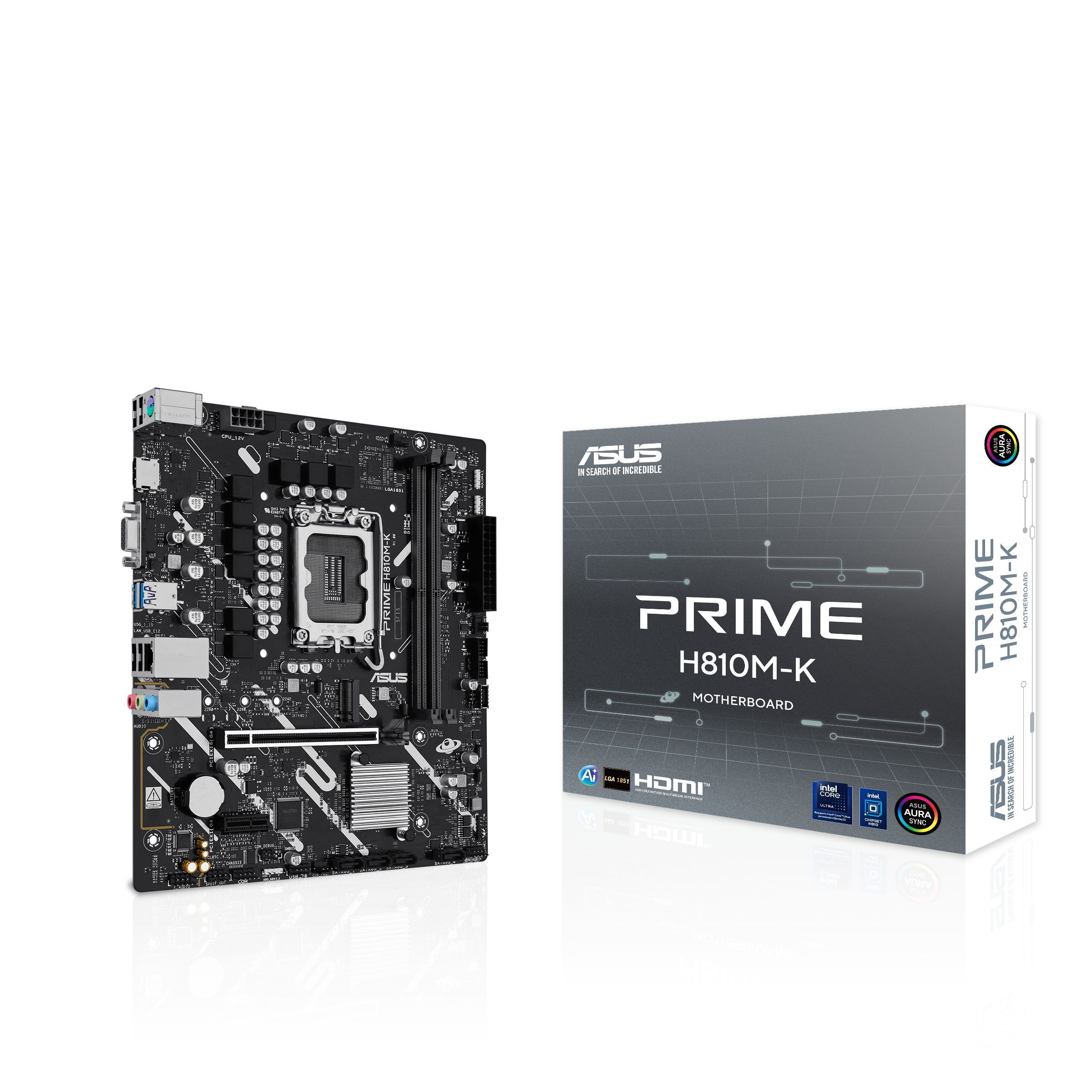 Материнcкая плата ASUS PRIME H810M-K (90MB1N10-M0EAY0) фото