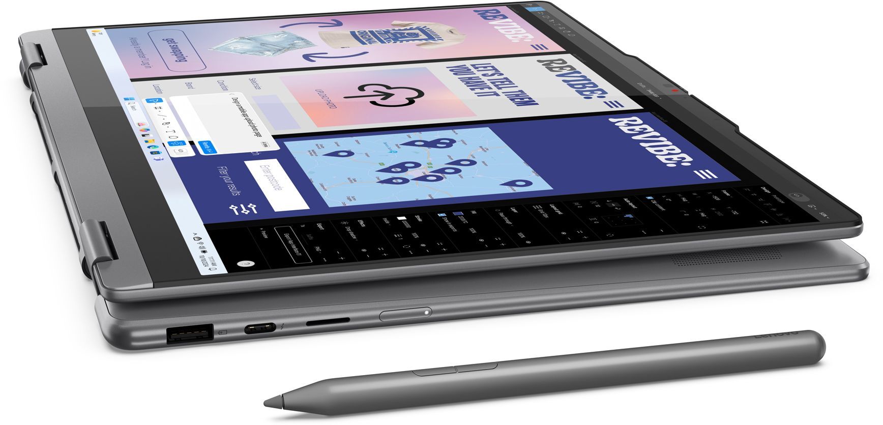 Ноутбук LENOVO Yoga 7 2-in-1 14ILL10 (83JQ00HERA) фото6