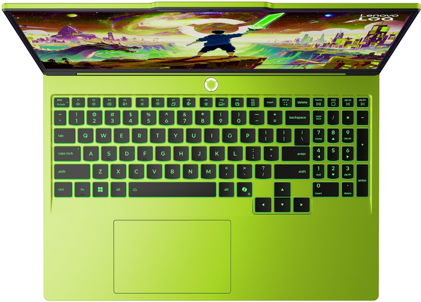 Ноутбук LENOVO LOQ 15AHP11 Surge Green (83TN005NRA) фото4