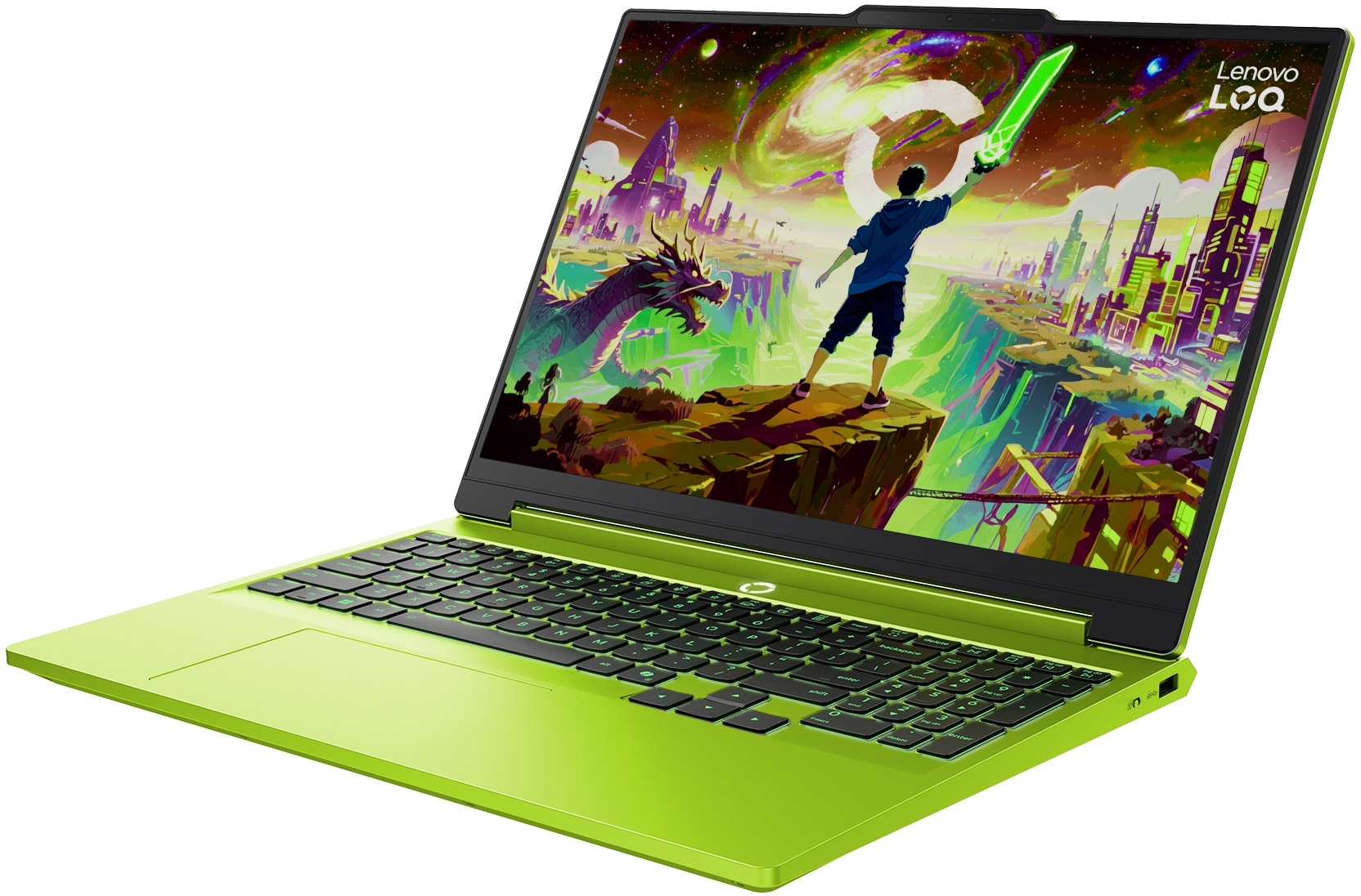 Ноутбук LENOVO LOQ 15AHP11 Surge Green (83TN00DCRA) фото3