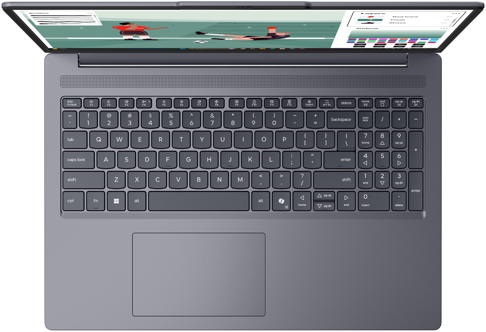 Ноутбук LENOVO IdeaPad Slim 3 16IPH11 Luna Grey (83US0035RA) фото5