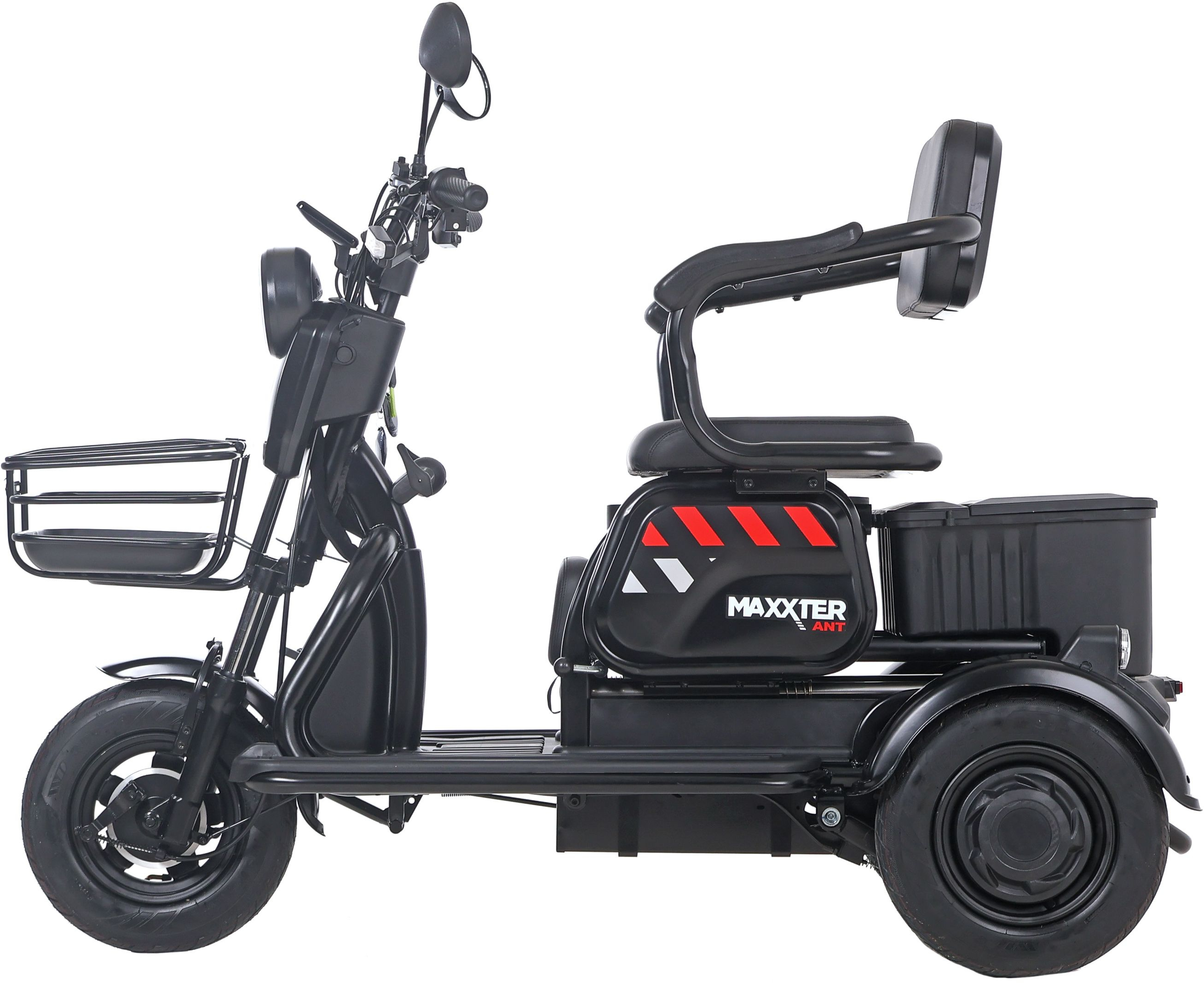 Електроскутер триколісний Maxxter ANT 500 Вт Black (8716309926645) фото3