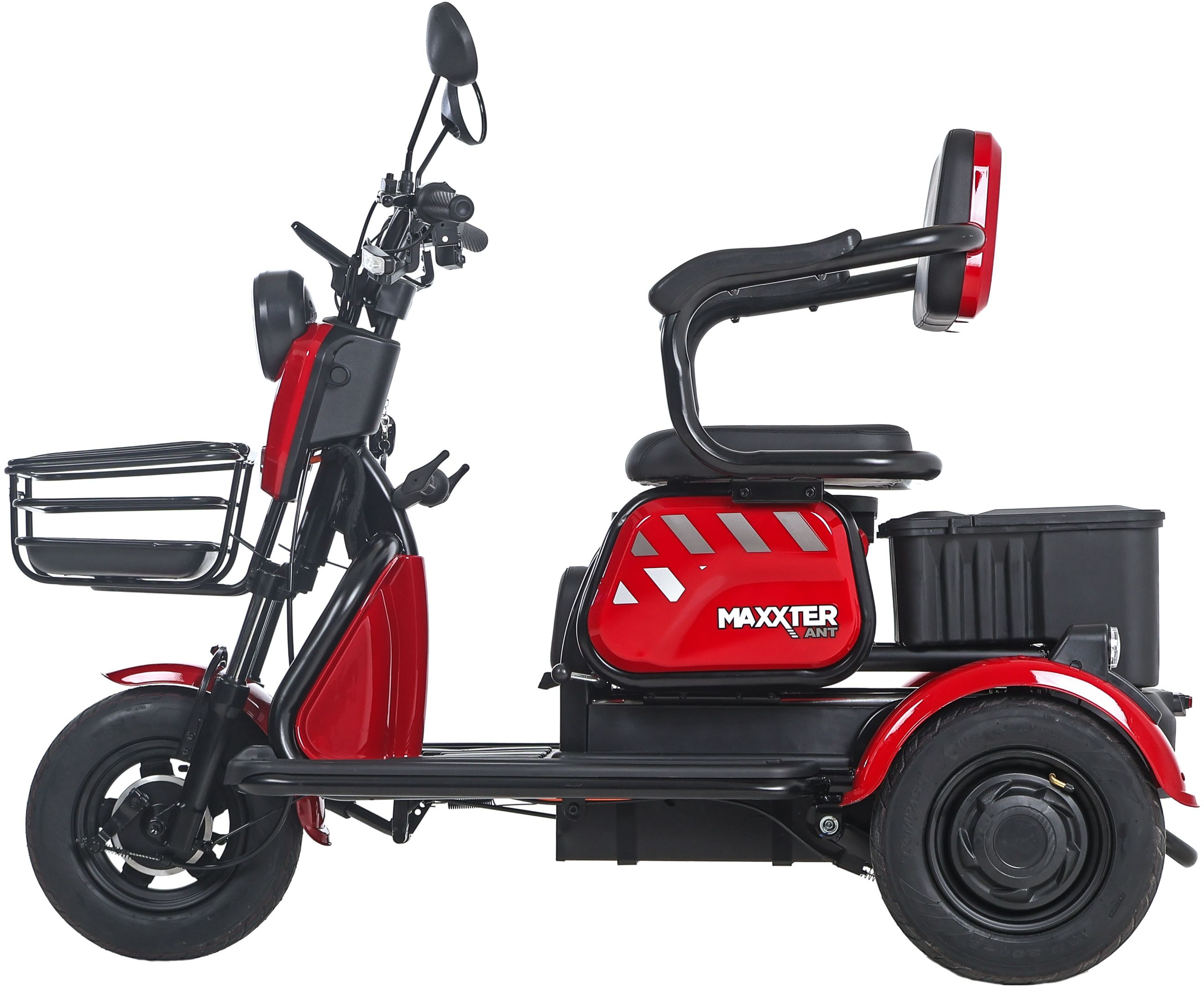 Електроскутер триколісний Maxxter ANT 500 Вт Red (8716309926638) фото3
