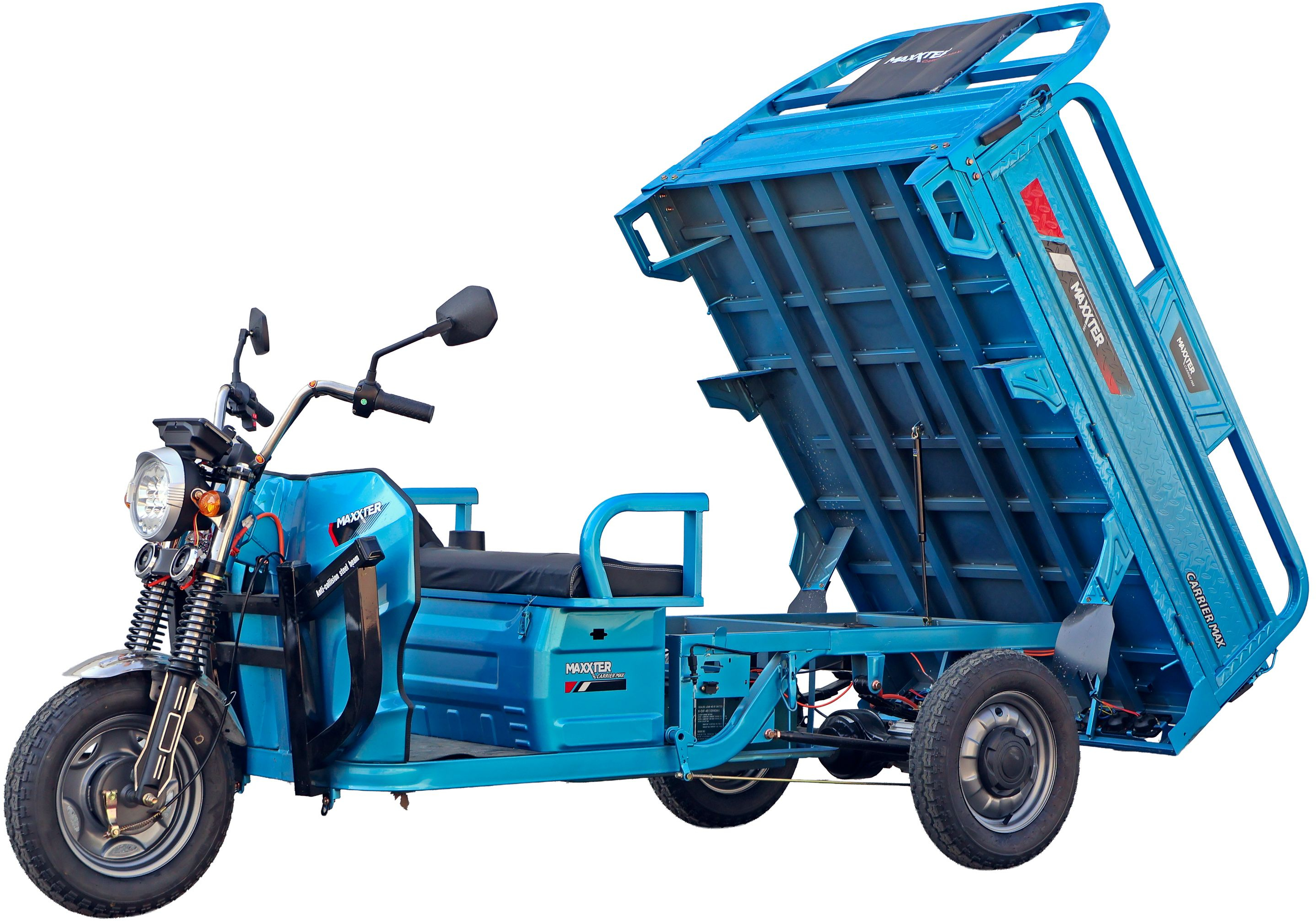 Электроскутер Maxxter CARRIER MAX 1500 Вт Blue (8716309928274) фото