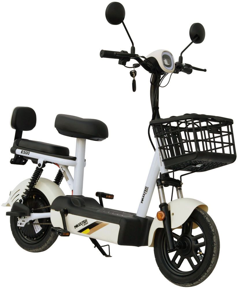 Электроскутер Maxxter E500 Beige 500 Вт Beige (8716309928618) фото2
