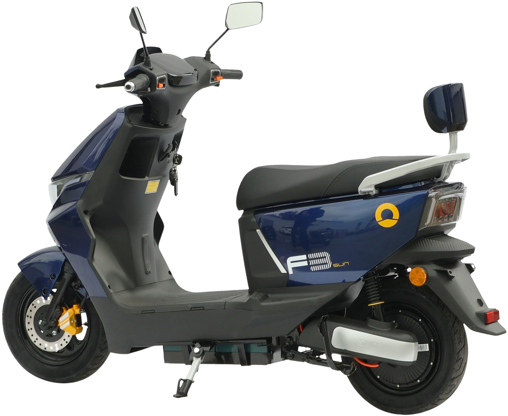 Электроскутер Sunra F3 1500 Вт Blue-Black (8716309928434) фото