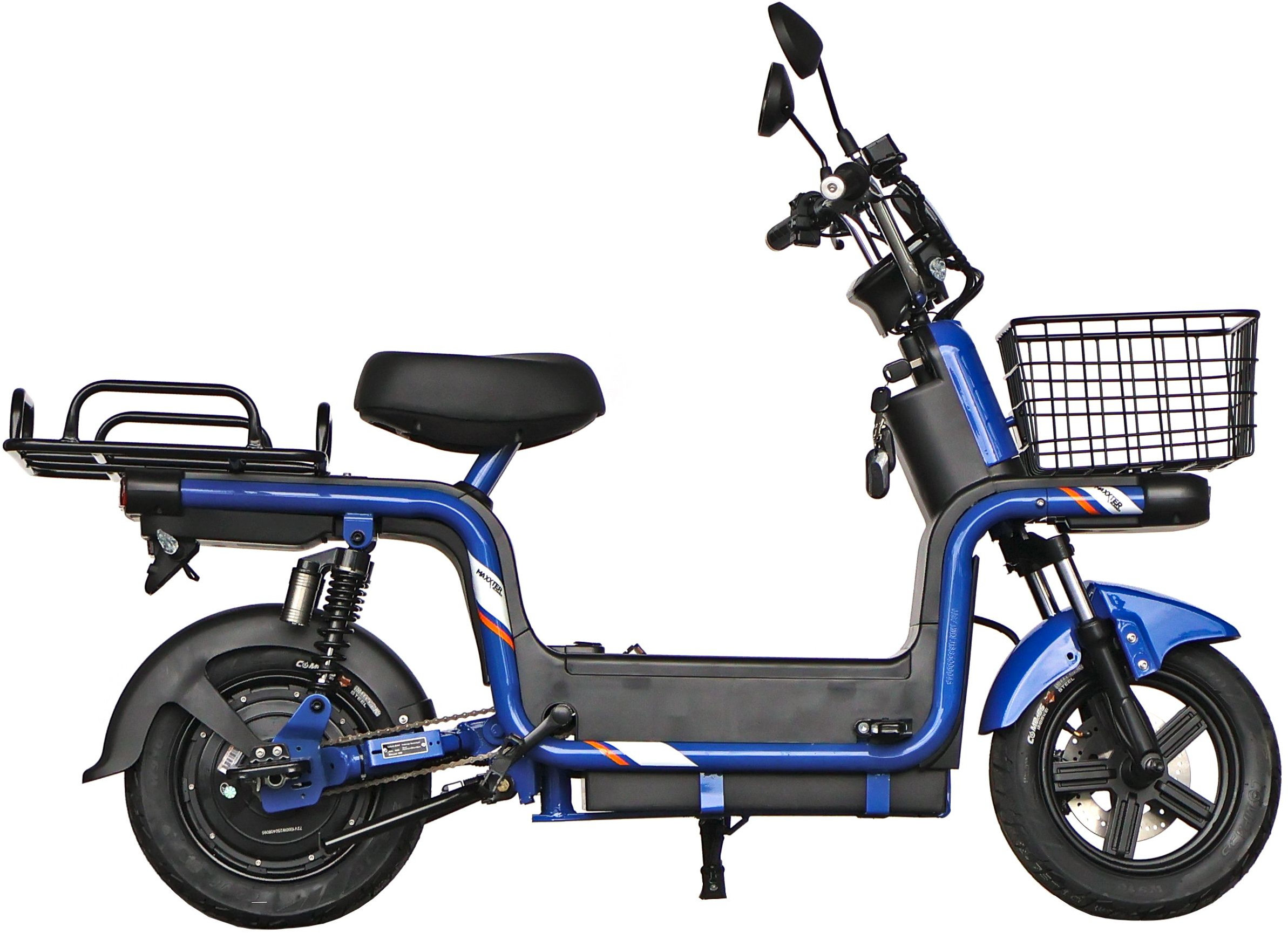 Електроскутер Maxxter Runner Black-Blue (8716309928250) фото3