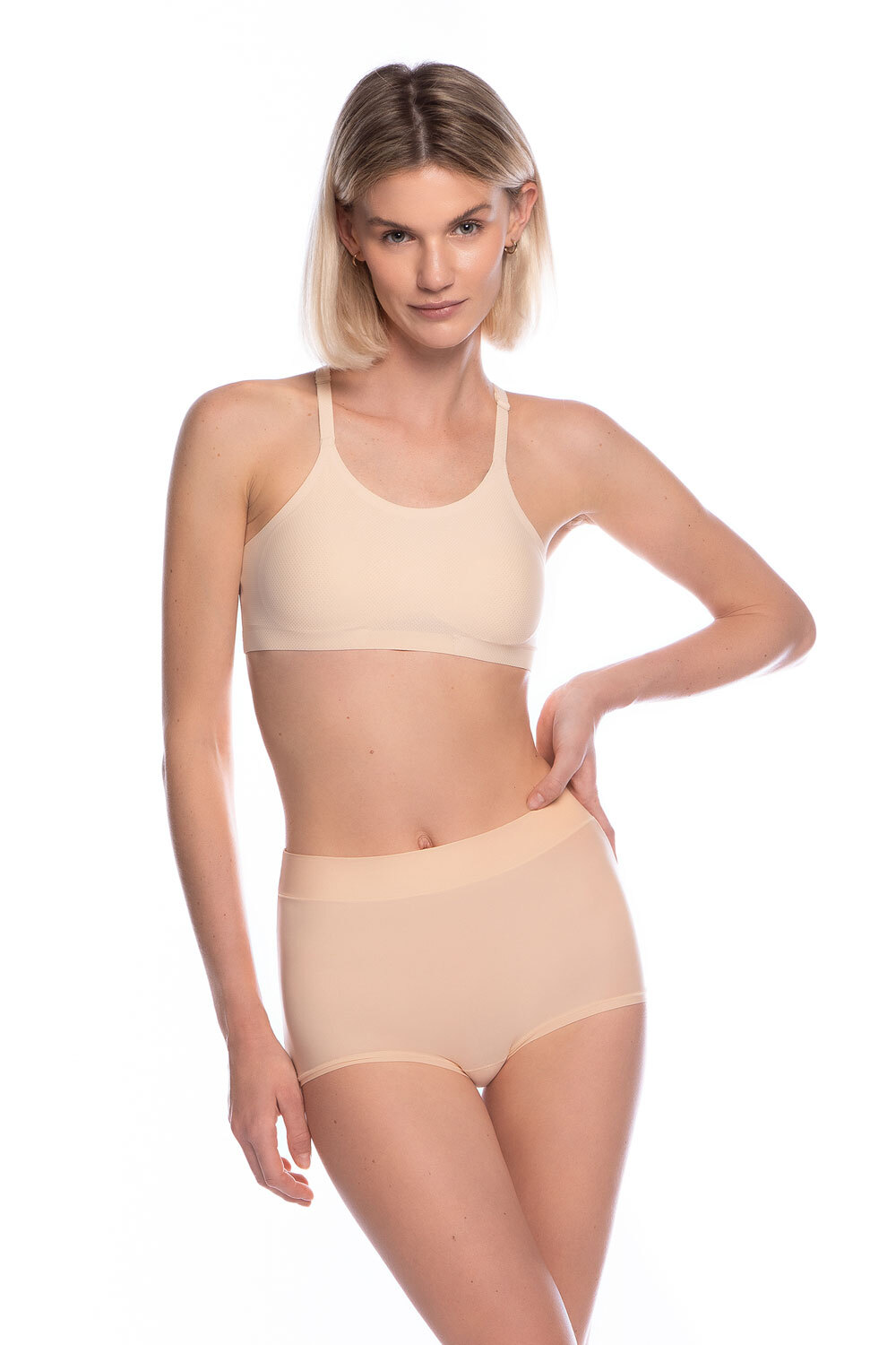 Труси-слипы женские Lama FIT6000SZ-06 XS/M бежевые фото4