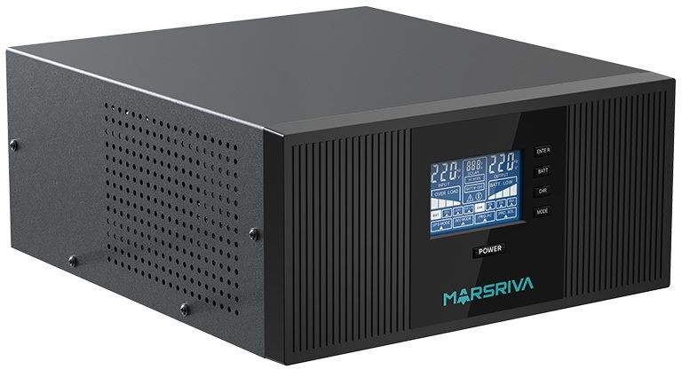 ДБЖ Marsriva MR-UT1500, 1500ВА/1200Вт, без АКБ, 24B фото3