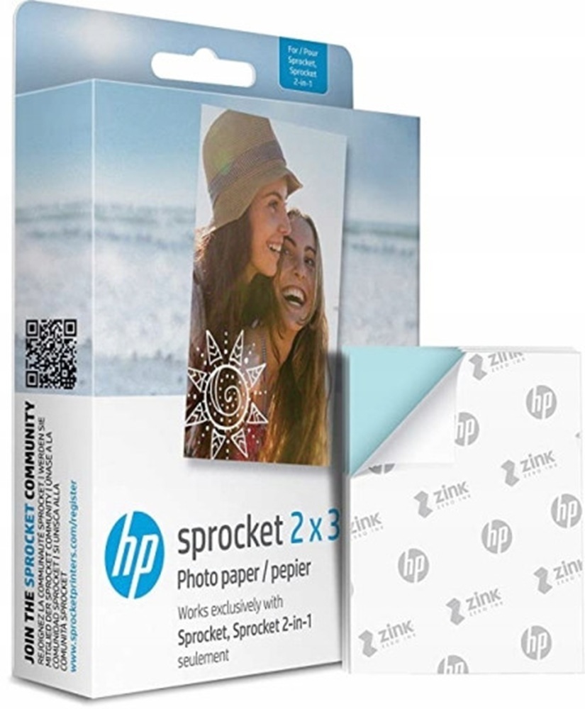 Фотобумага HP Zink 2"x3" 100л (HPIZ2X3100) фото2