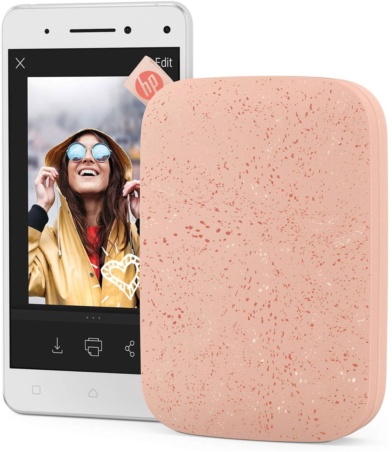 Фотопринтер HP Sprocket Pink (HPISPP) фото2