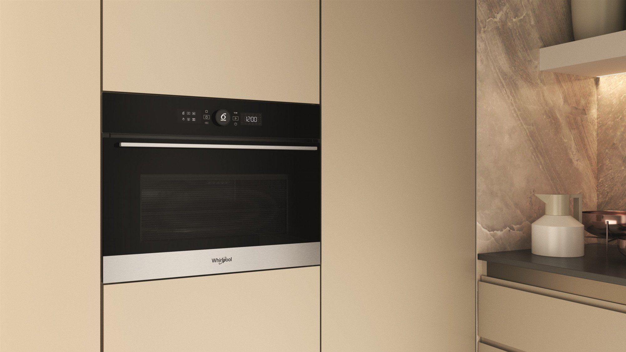 Вбудована мікрохвильова піч Whirlpool WMW57DHMX фото7