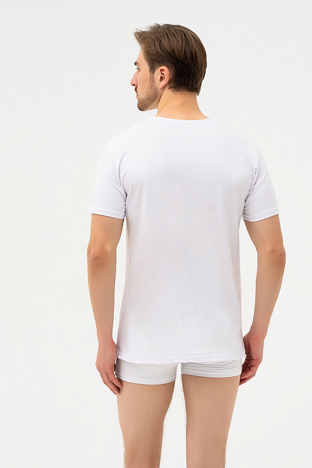 Футболка мужская Cornette Authentic 202 NEW 2XL белая фото2