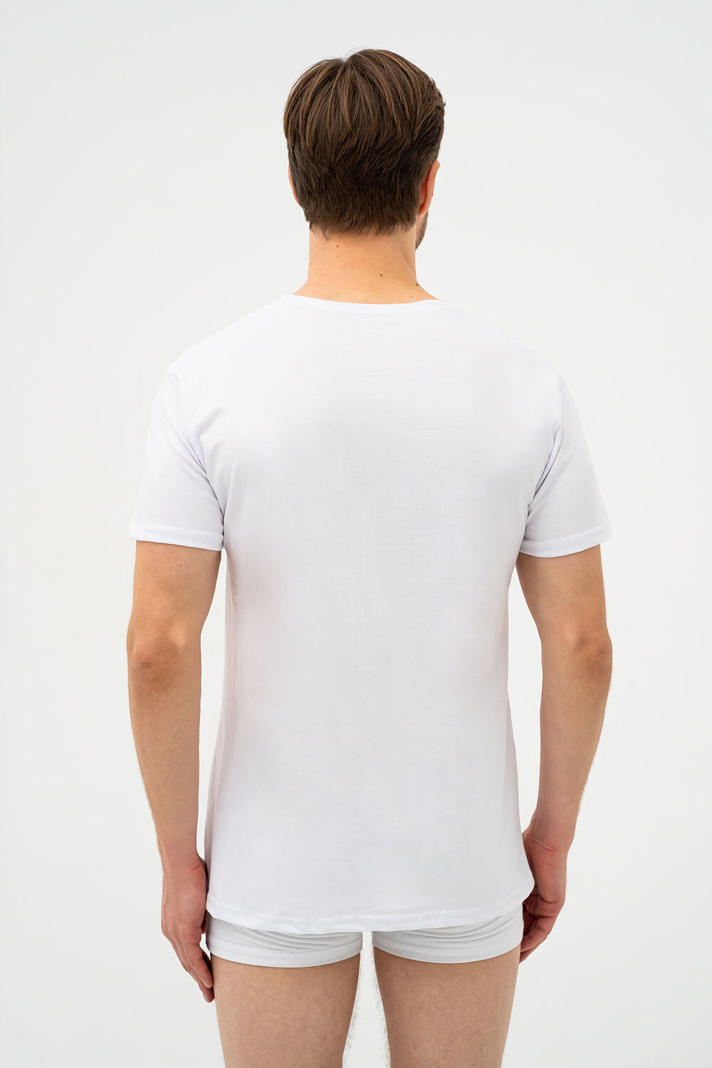 Футболка мужская Cornette Authentic 202 NEW 2XL белая фото3