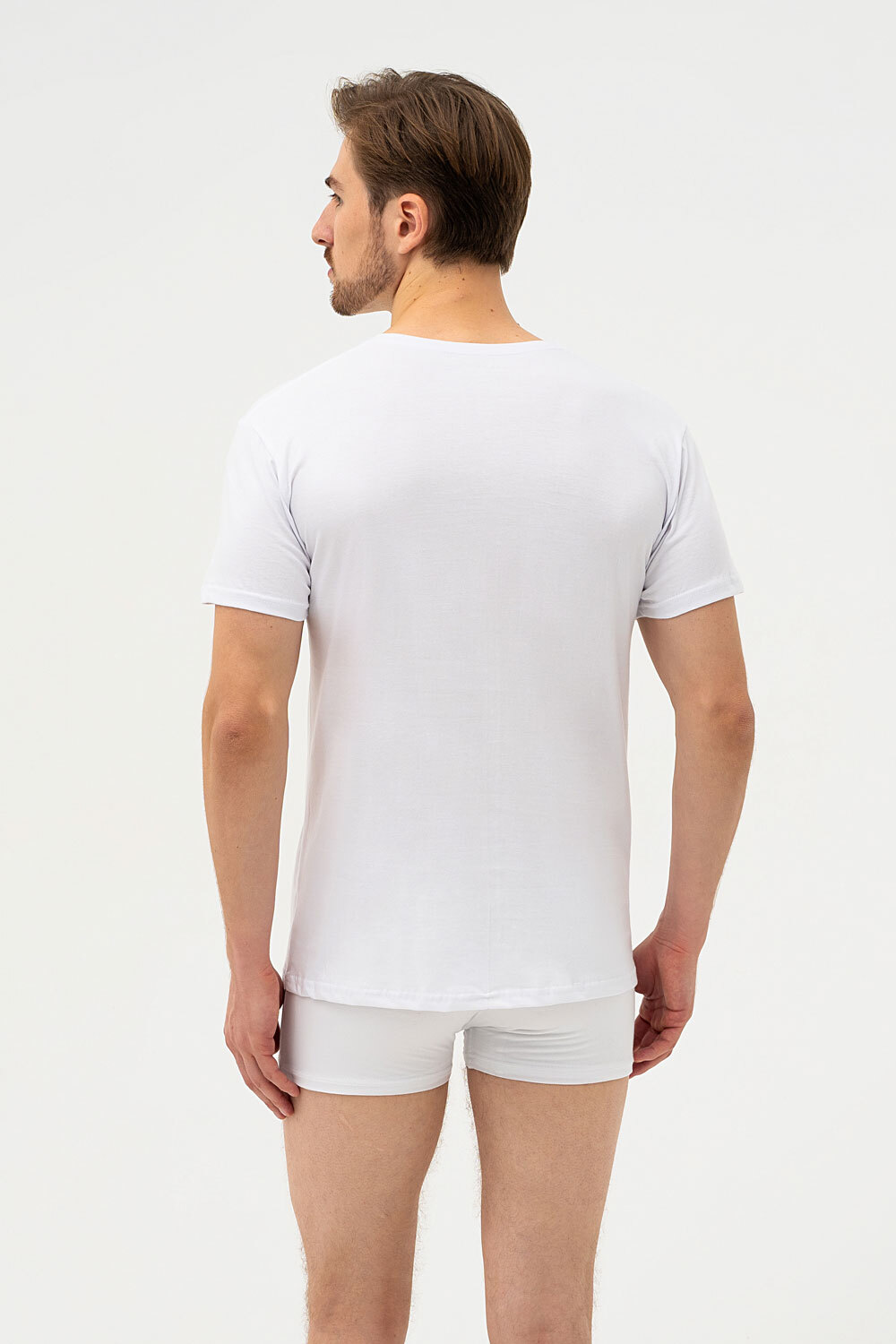Футболка мужская Cornette Authentic 201 NEW 3XL белая фото3