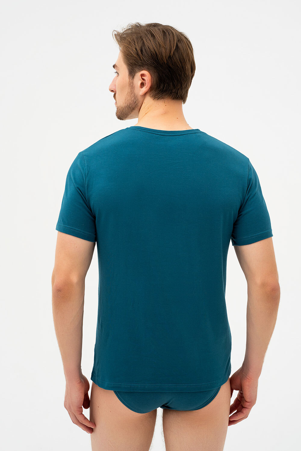 Футболка мужская Cornette High Emotion 531NEW HE 2XL темно-бирюзовая фото2
