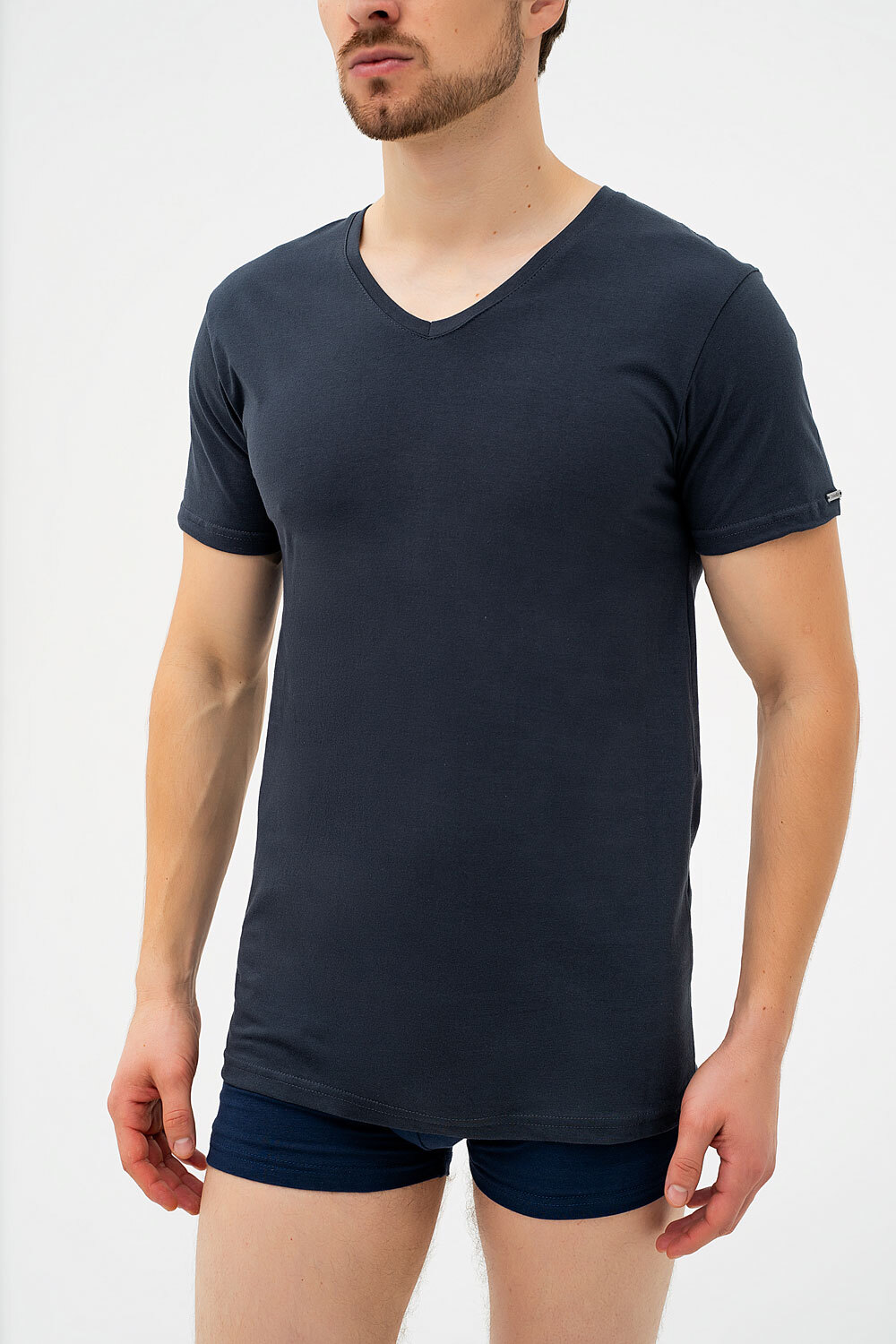 Футболка мужская Cornette Authentic 201 NEW 3XL графитовая фото3