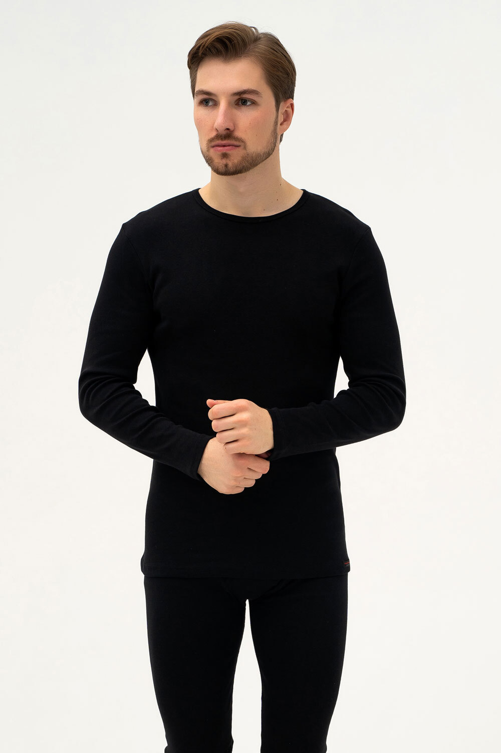 Футболка мужская Cornette Thermo 214 Ribbed 3XL черная фото3