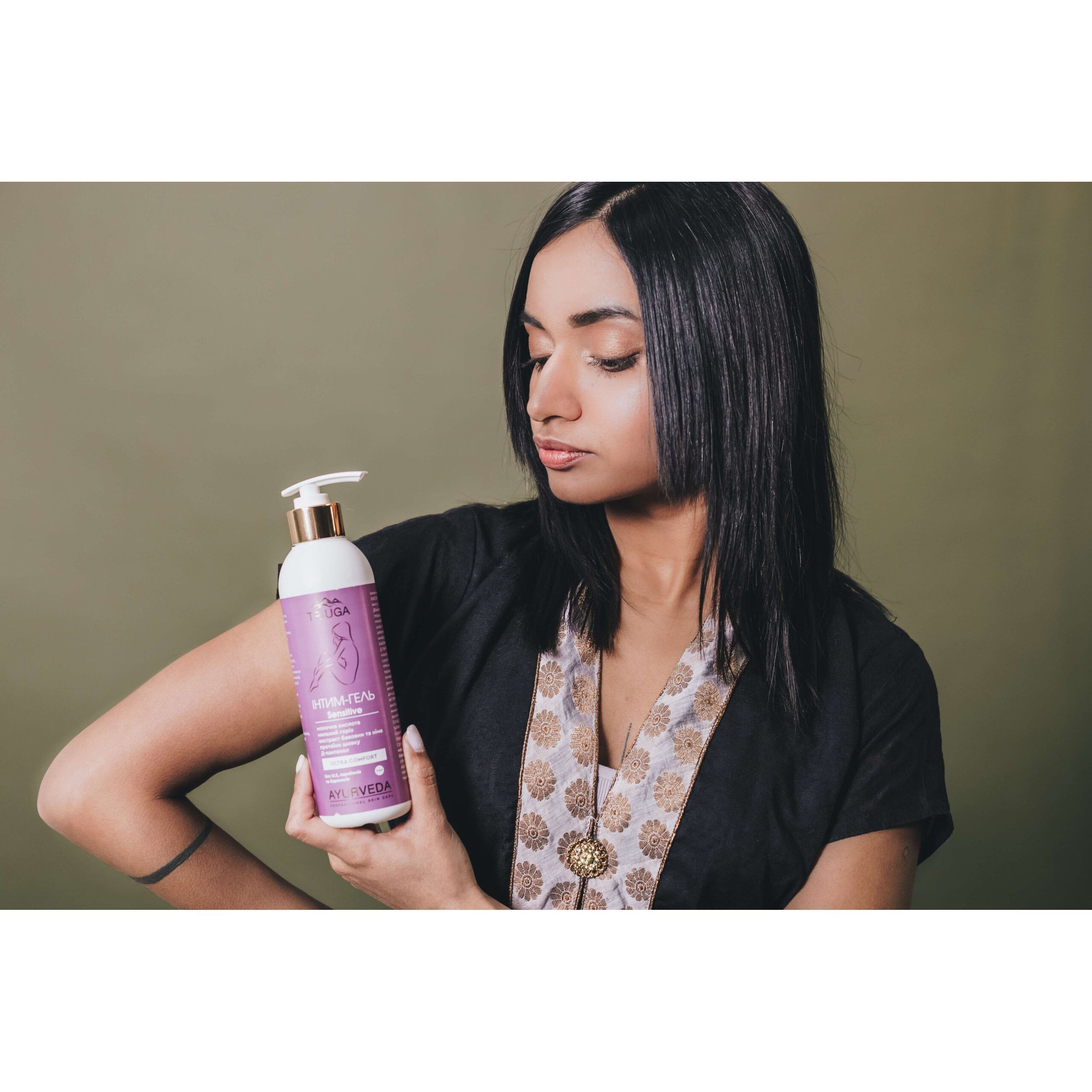 Гель для інтимної гігієни Triuga Ayurveda Sensitive Ultra Comfort 300 мл фото