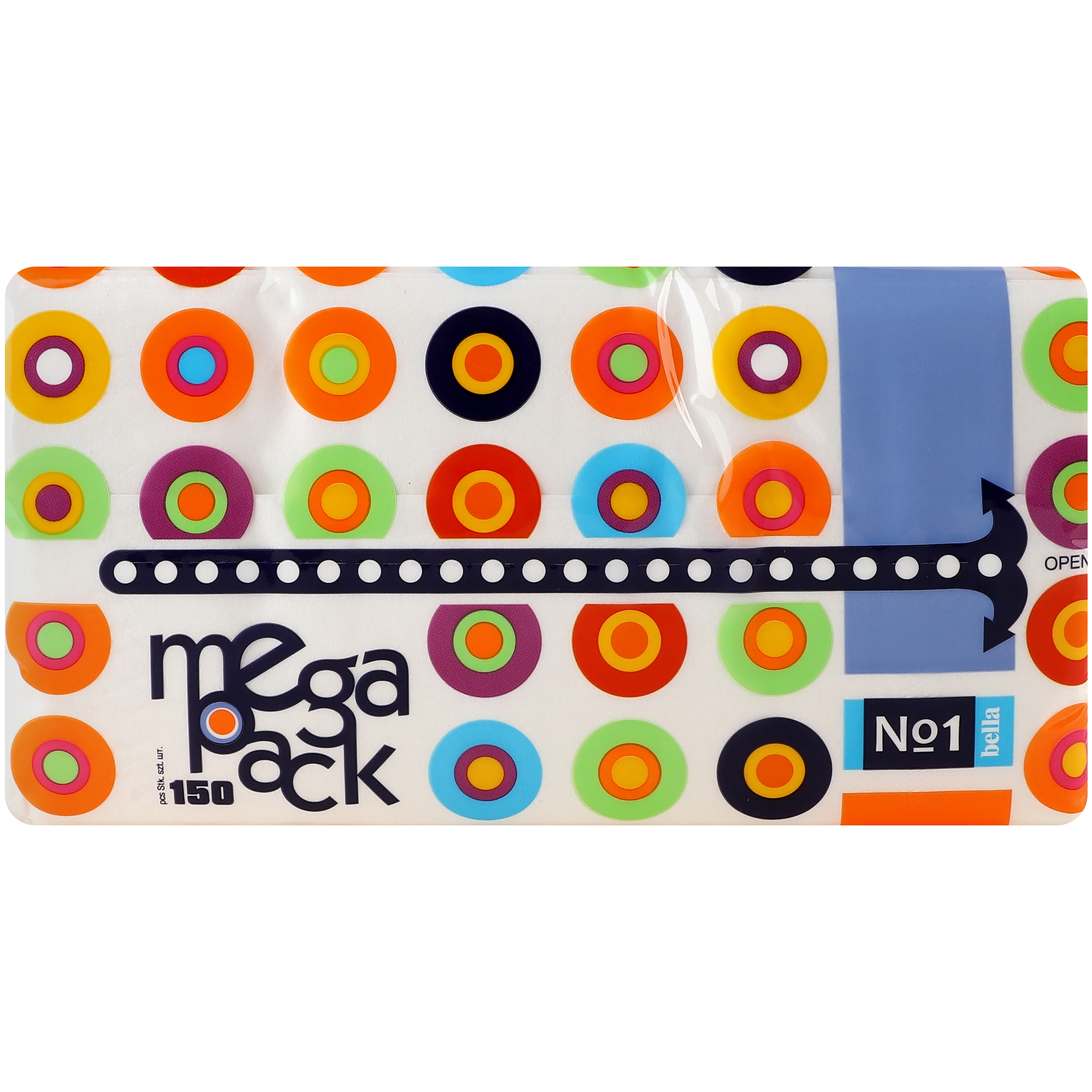 Салфетки косметические Bella №1 Mega Pack, 150 шт. фото2