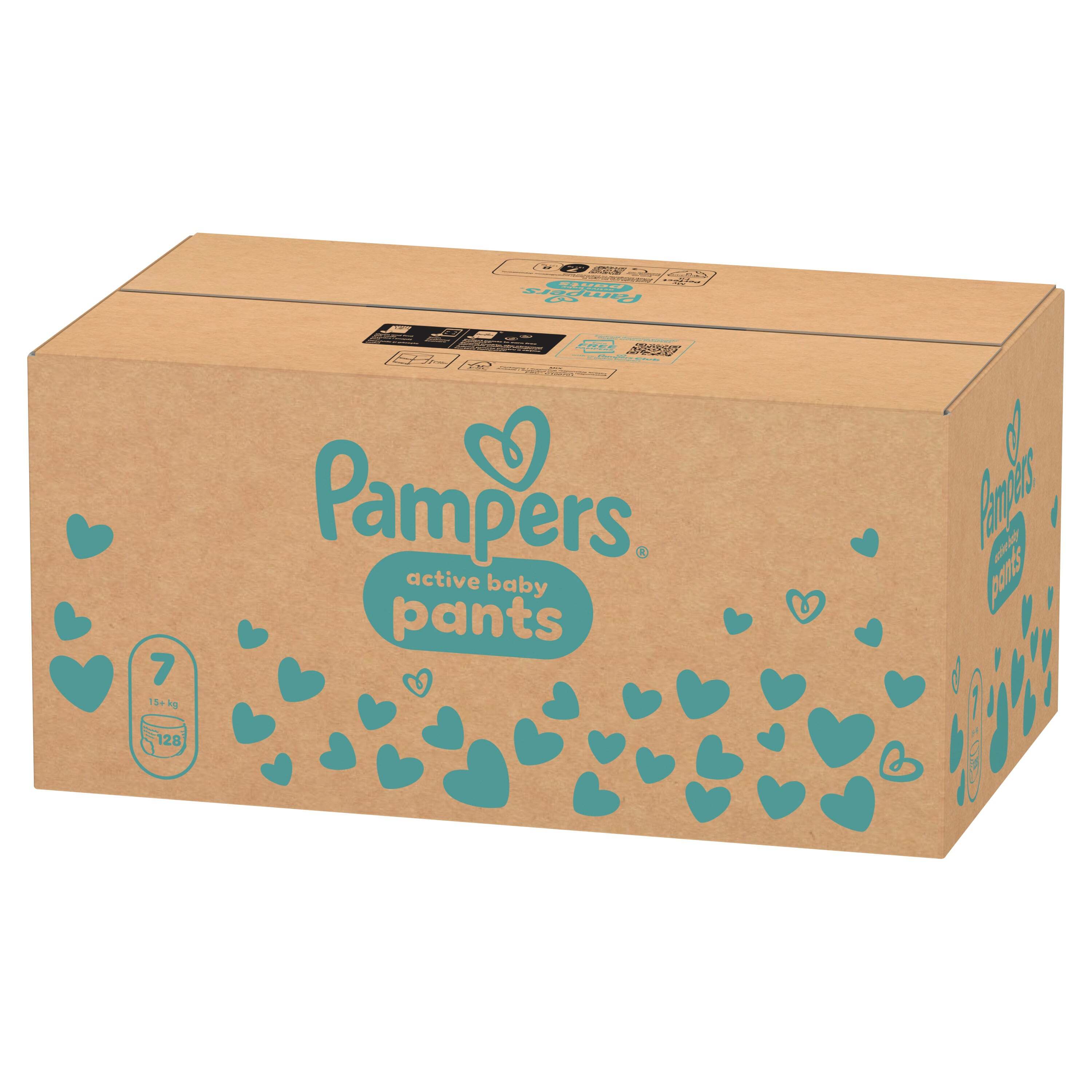 Підгузки-трусики Pampers Active Baby Pants Розмір 7 (15+ кг) 128 шт. фото2