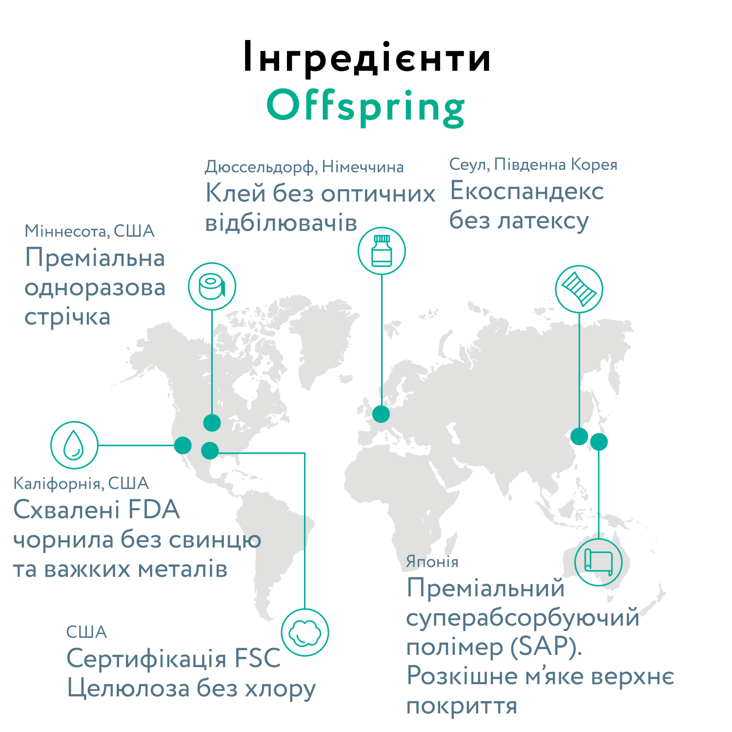Підгузки-трусики Offspring ABC Dance розмір L (9-14 кг) 36 шт. (DP-OI-FAP-L36P-ABC) фото