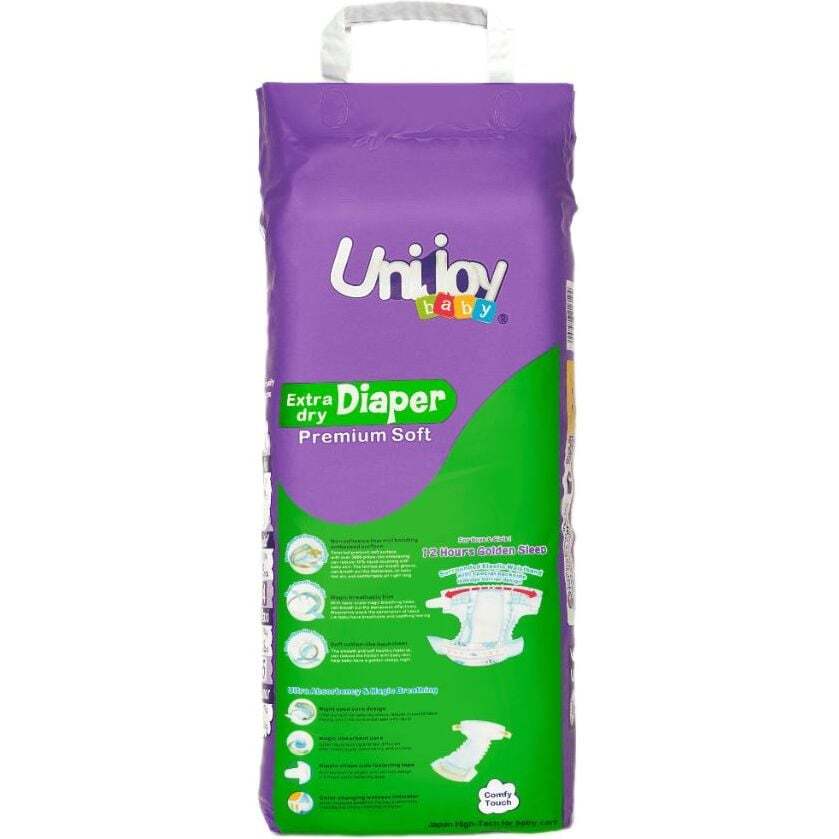 Підгузки Unijoy Soft S 3-6 кг 40 шт. фото