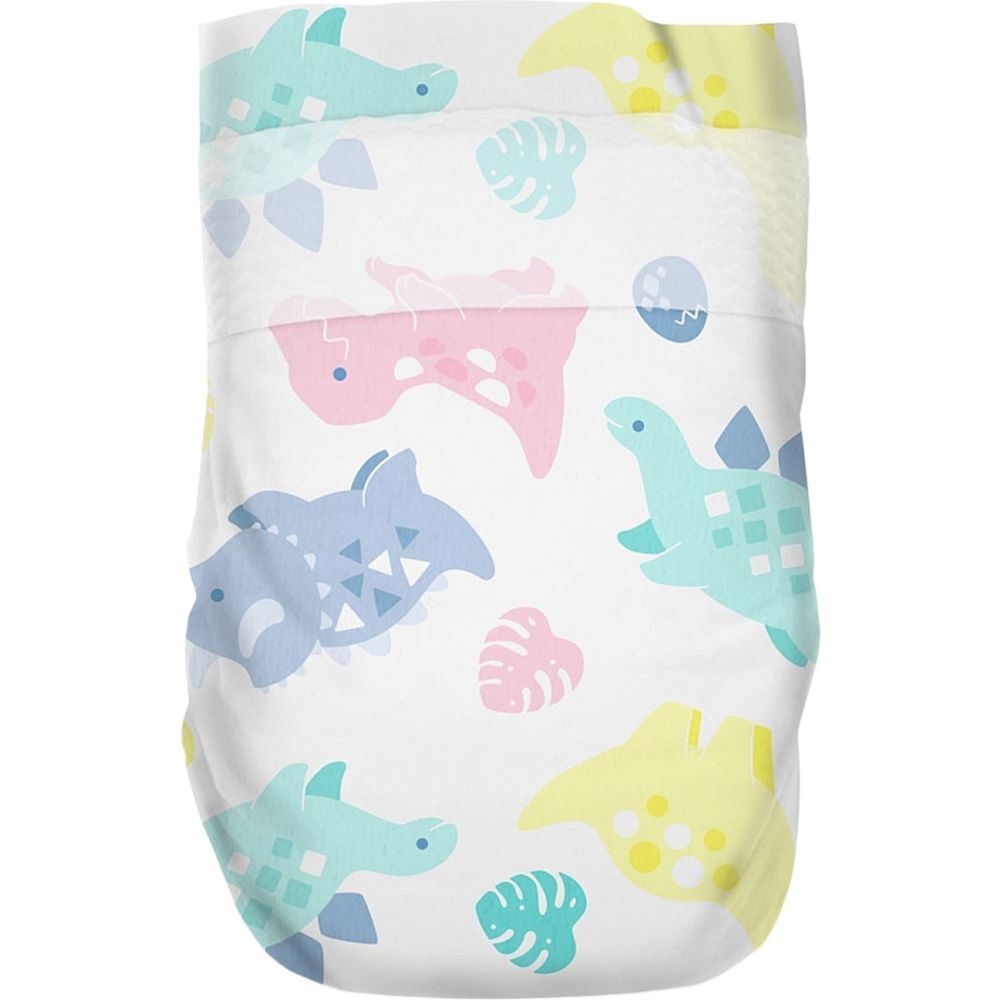 Підгузки Offspring Dinoland розмір NB до 4 кг 56 шт. (DP-OI-FAT-NB56P-DNL) фото