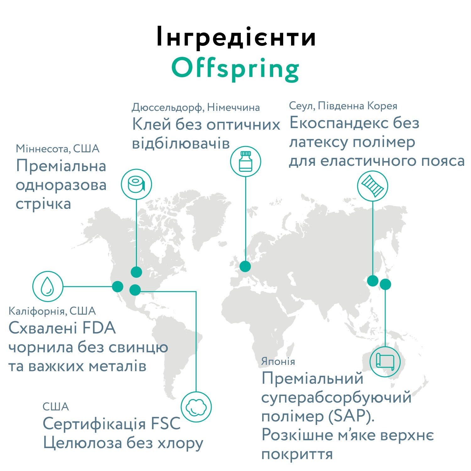 Підгузки-трусики Offspring Aquatic L (9-14 кг) 36 шт. (DP-OI-FAP-L36P-AQT) фото