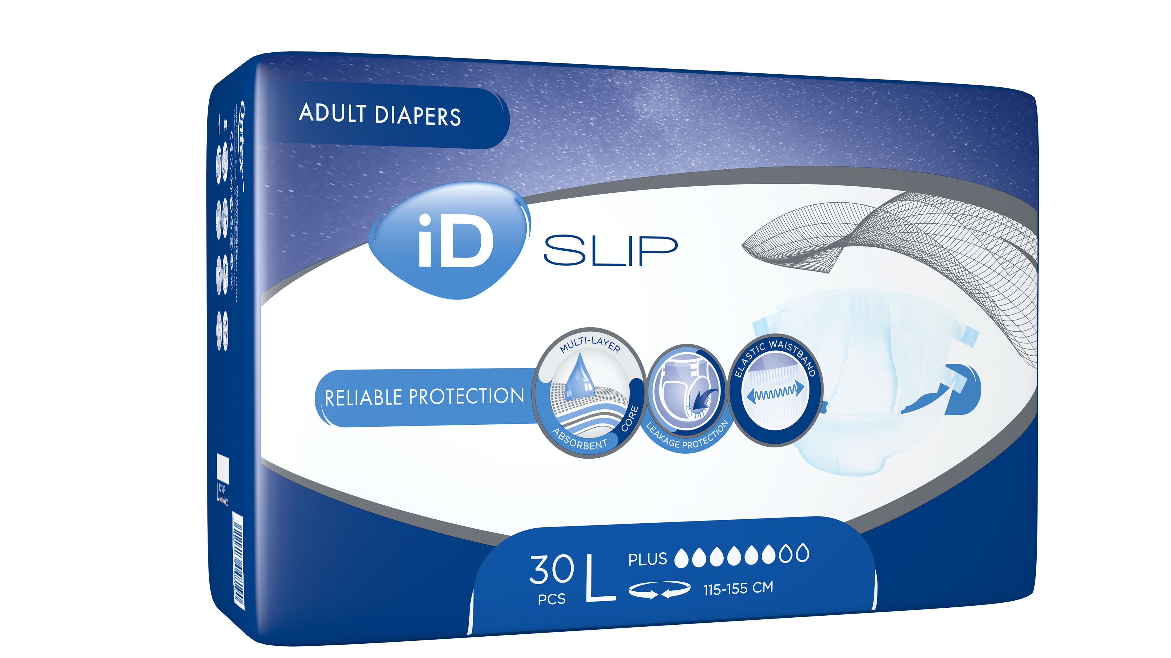 Підгузки для дорослих iD SLIP Plus Large, 30 шт. фото2