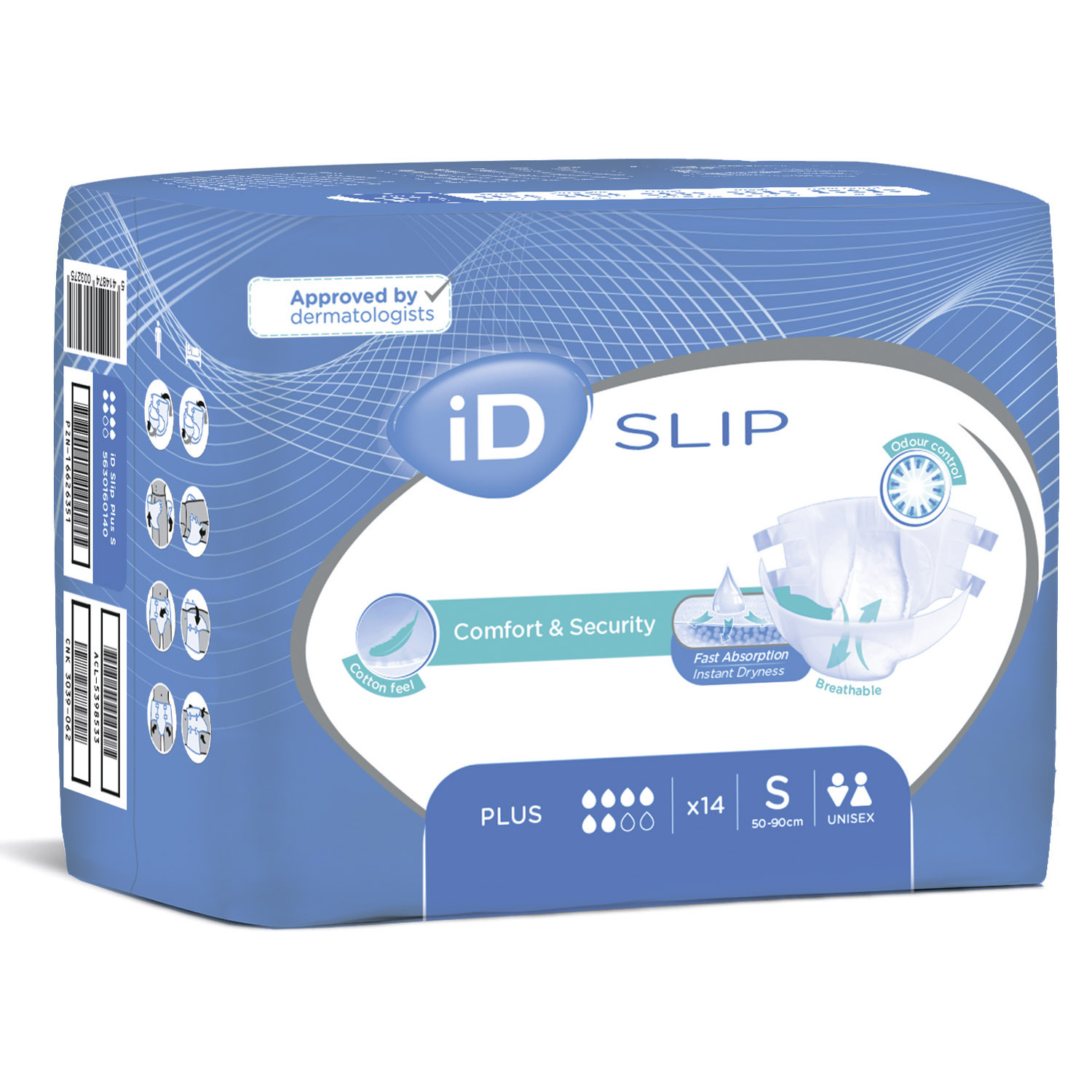 Підгузки для дорослих iD SLIP Plus Extra Large 14 шт. фото2