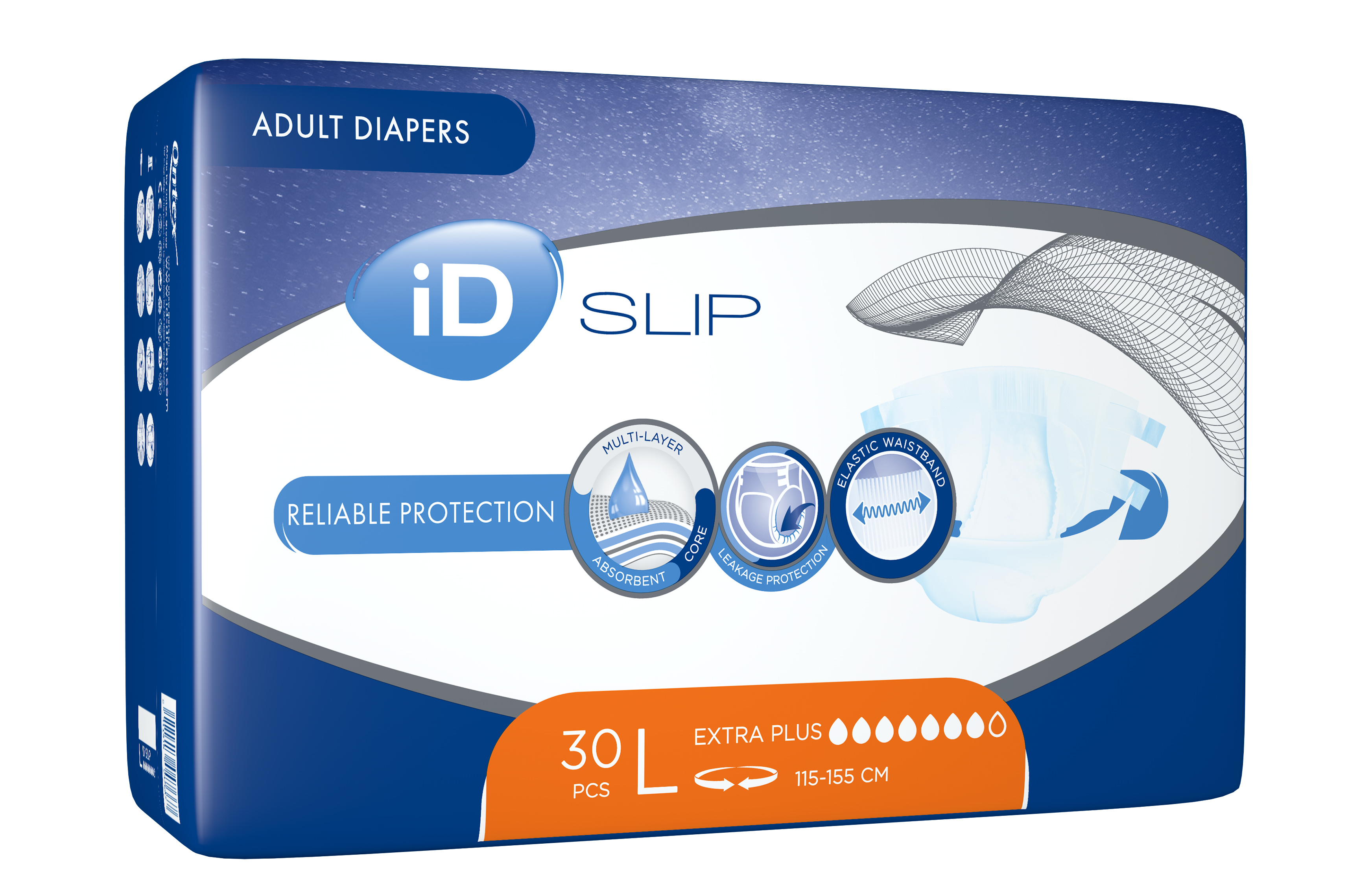 Підгузки для дорослих iD SLIP Extra Plus Large, 30 шт. фото2