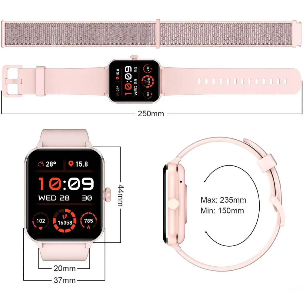 Смарт-годинник Blackview R50 Pink (6931548317524) фото