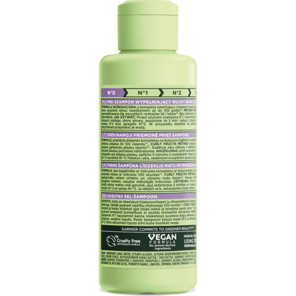 Пре-шампунь Garnier Fructis Hydra Curls для увлажнения волнистых и вьющихся волос 200 мл фото2